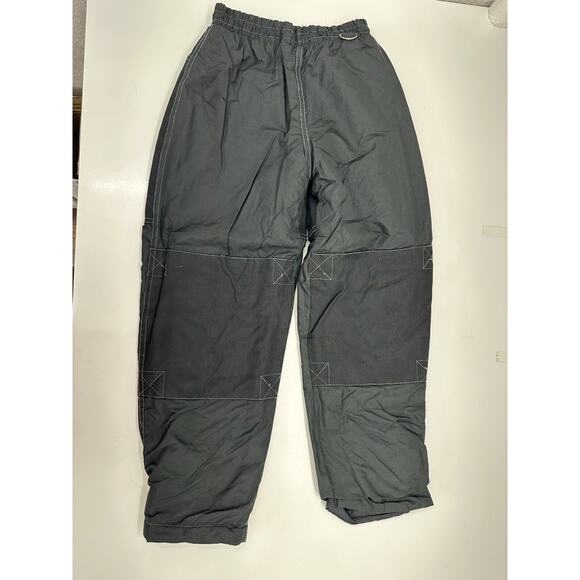 Drift Boardwear Childrens Snow Pants Youth Medium Black Waterproof Coated Ski - Picture 2 of 10